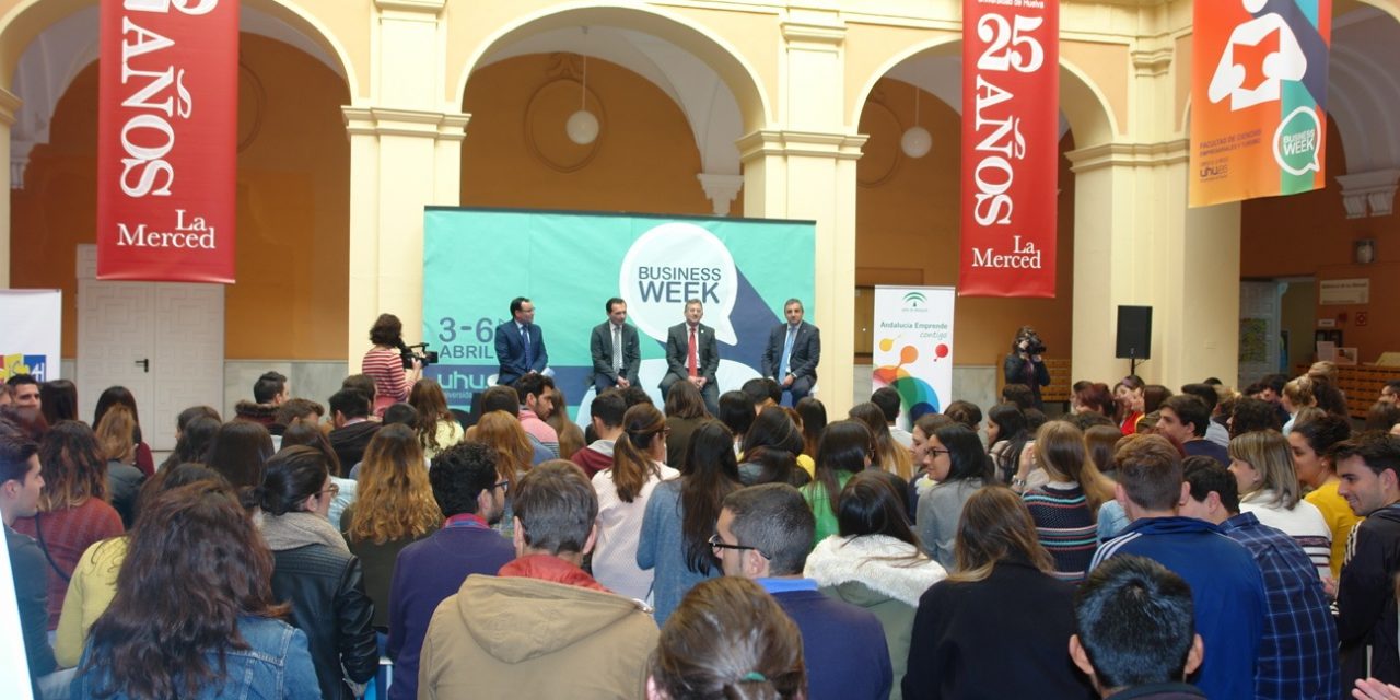 #BusinessWeek, la Universidad de Huelva se vuelca en la formación de los emprendedores