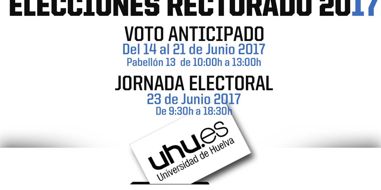 Elecciones Rectorado: Hasta el 21 de junio se puede emitir el voto anticipado