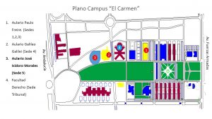 Plano campus el carmen selectividad 2017