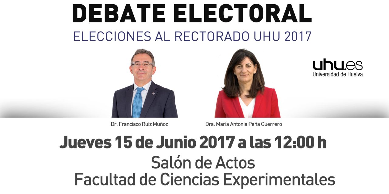 Elecciones Rectorado: debate entre candidatos el jueves 15 a las 12h. en Experimentales