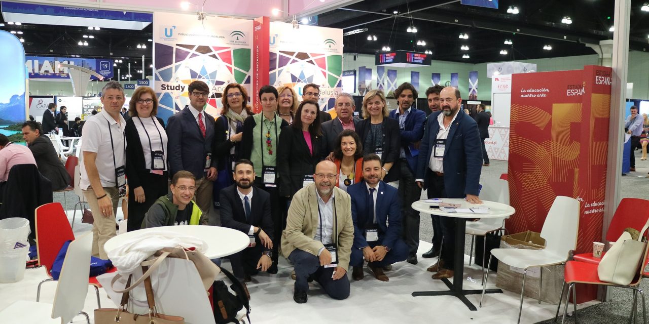 Las Universidades Públicas de Andalucía presentan su oferta académica en NAFSA 2017