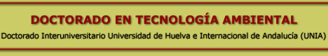 MÁSTER OFICIAL EN TECNOLOGÍA AMBIENTAL