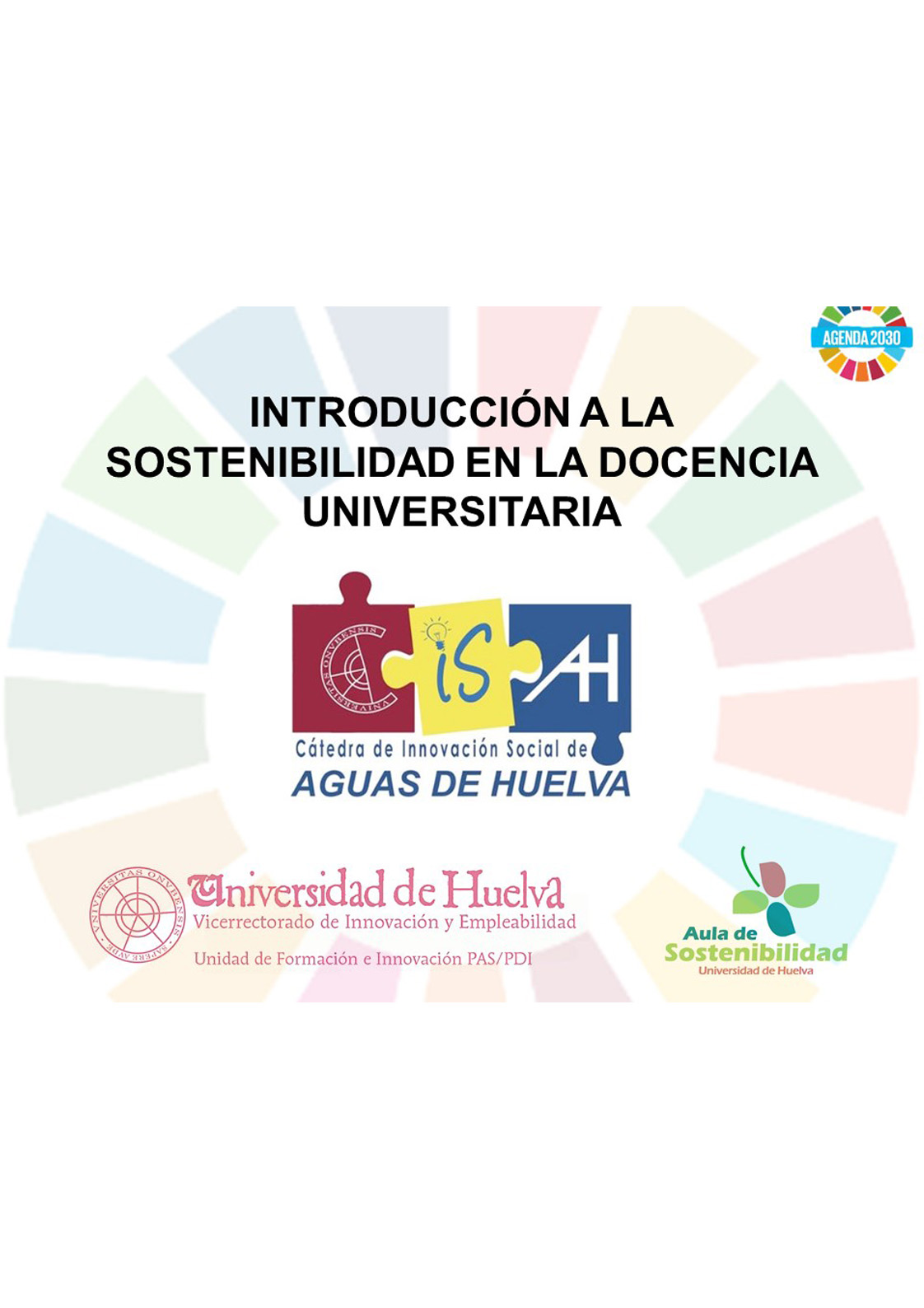 Introducción a la Sostenibilidad en la Docencia Universitaria