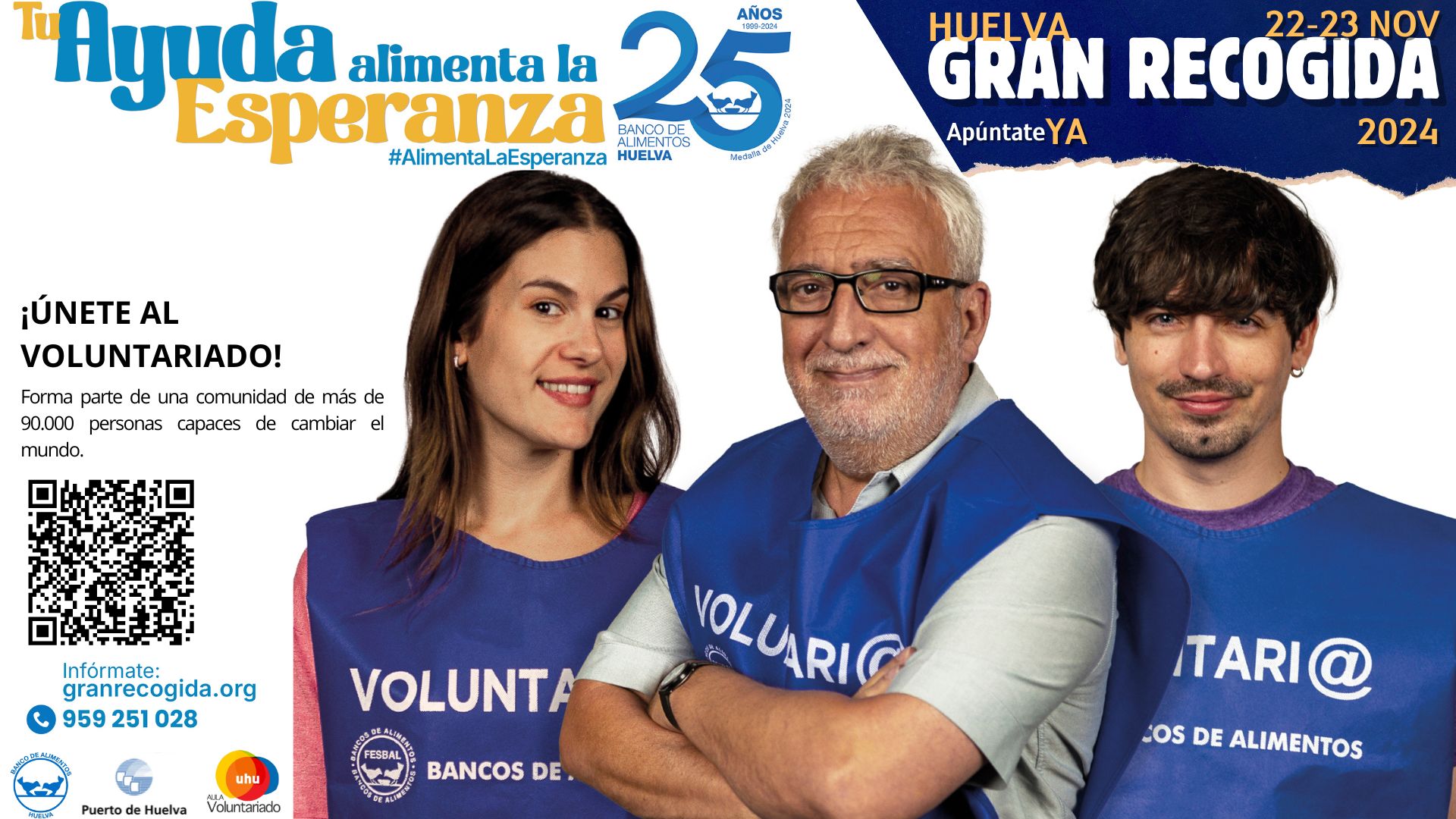 Campaña del Banco de Alimentos: “Tu ayuda alimenta la Esperanza”