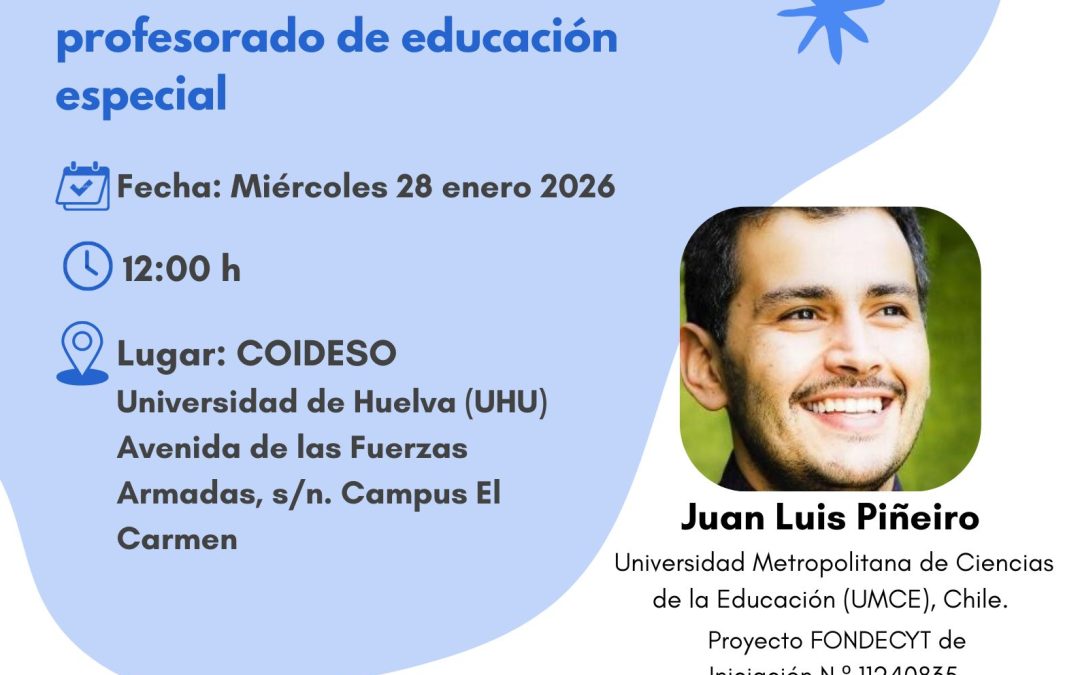 XXXVII Miércoles con COIDESO: Aprender a enseñar matemáticas en la formación inicial del profesorado de educación especial