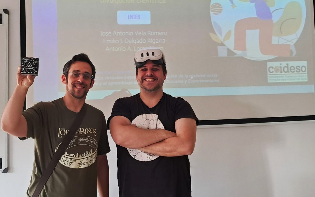 Logro destacado en la II edición del Curso de Tecnología Inmersiva para la Formación Docente y la Divulgación Científica
