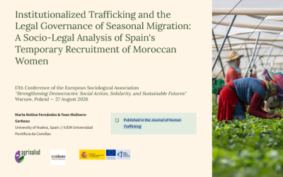 Molina Fernández participa en el 17th Conference of the European Sociological Association