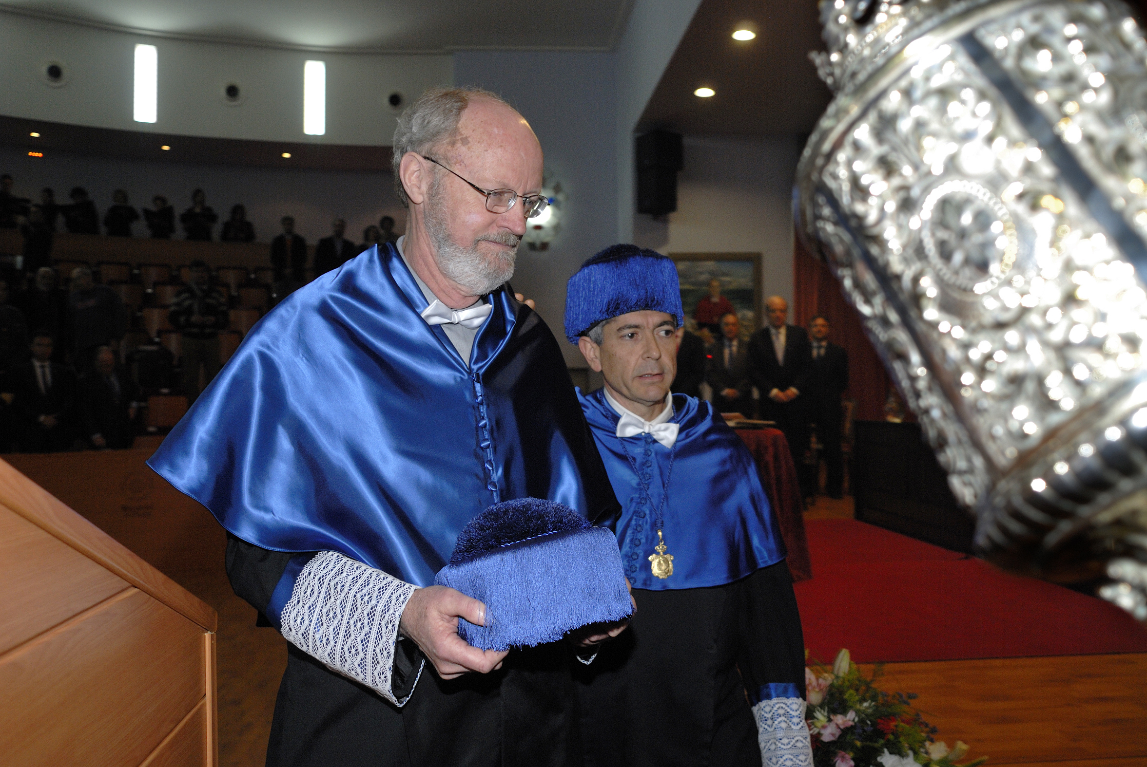 El profesor Robert Grubbs en la UHU 1