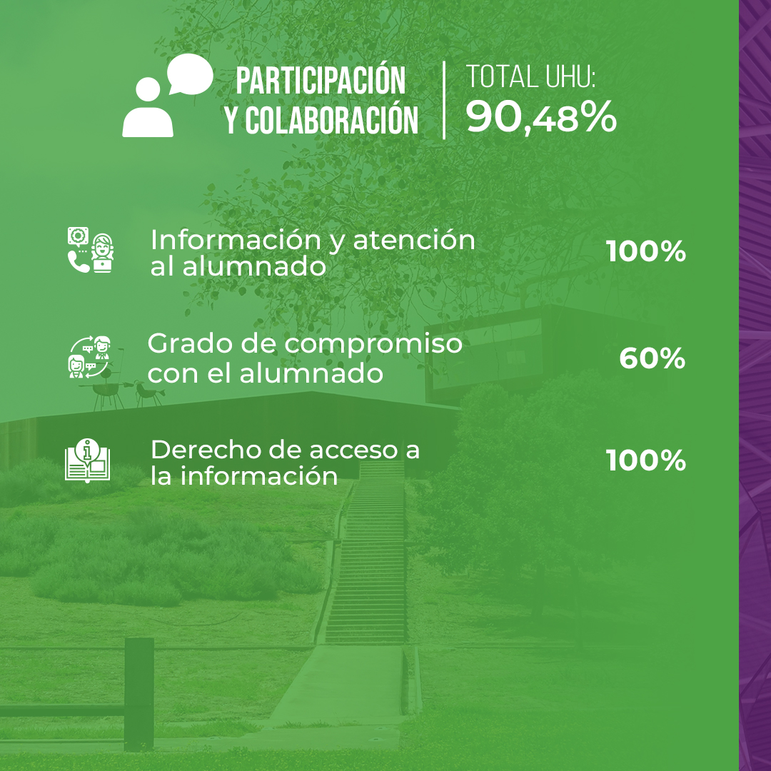 Página 4 de la infografía: categoría Participación y colaboración 