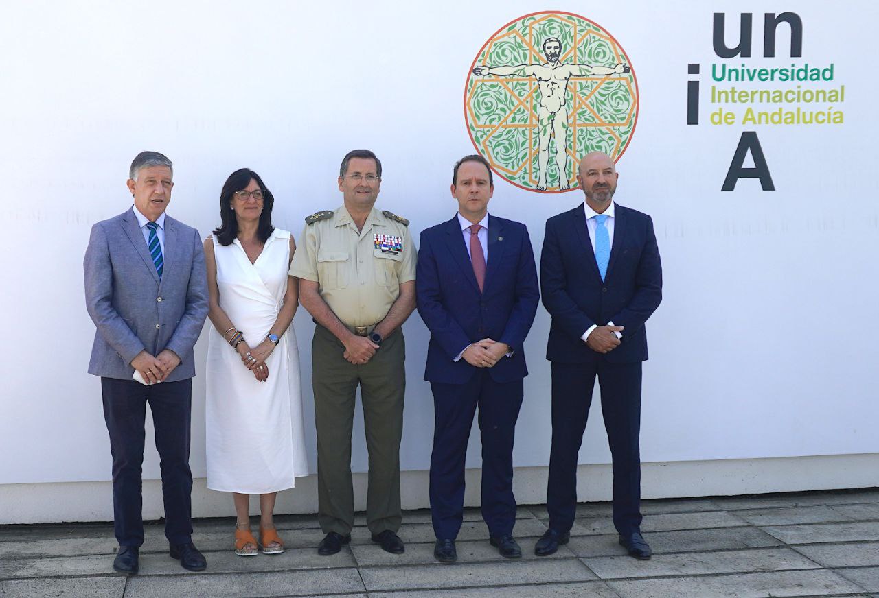María Antonia Peña en la inauguración de los cursos