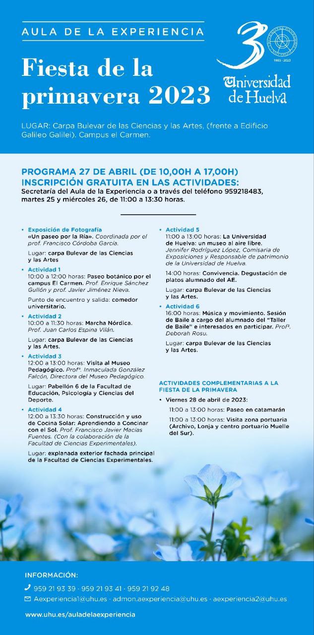 Cartel de la fiesta