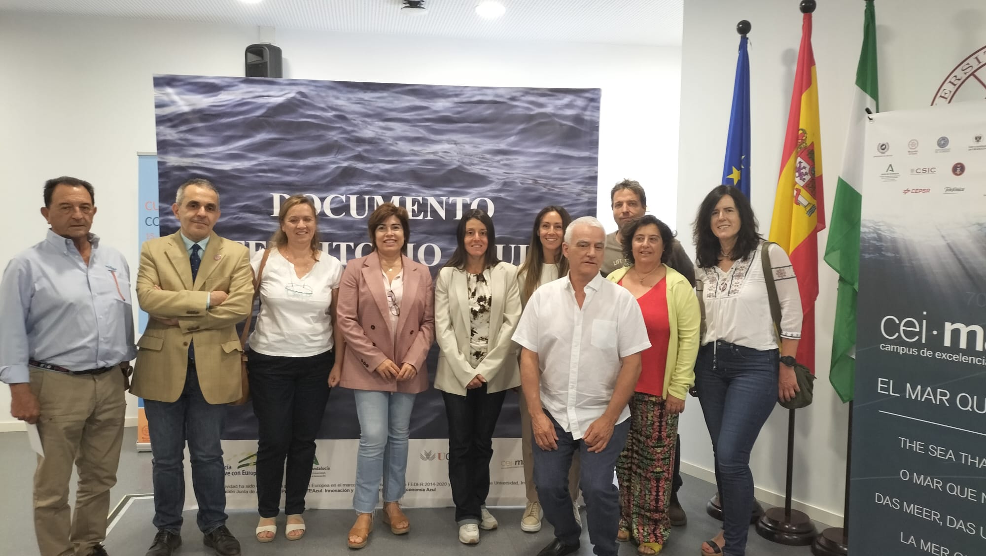 Presentación del documento Territorio Azul