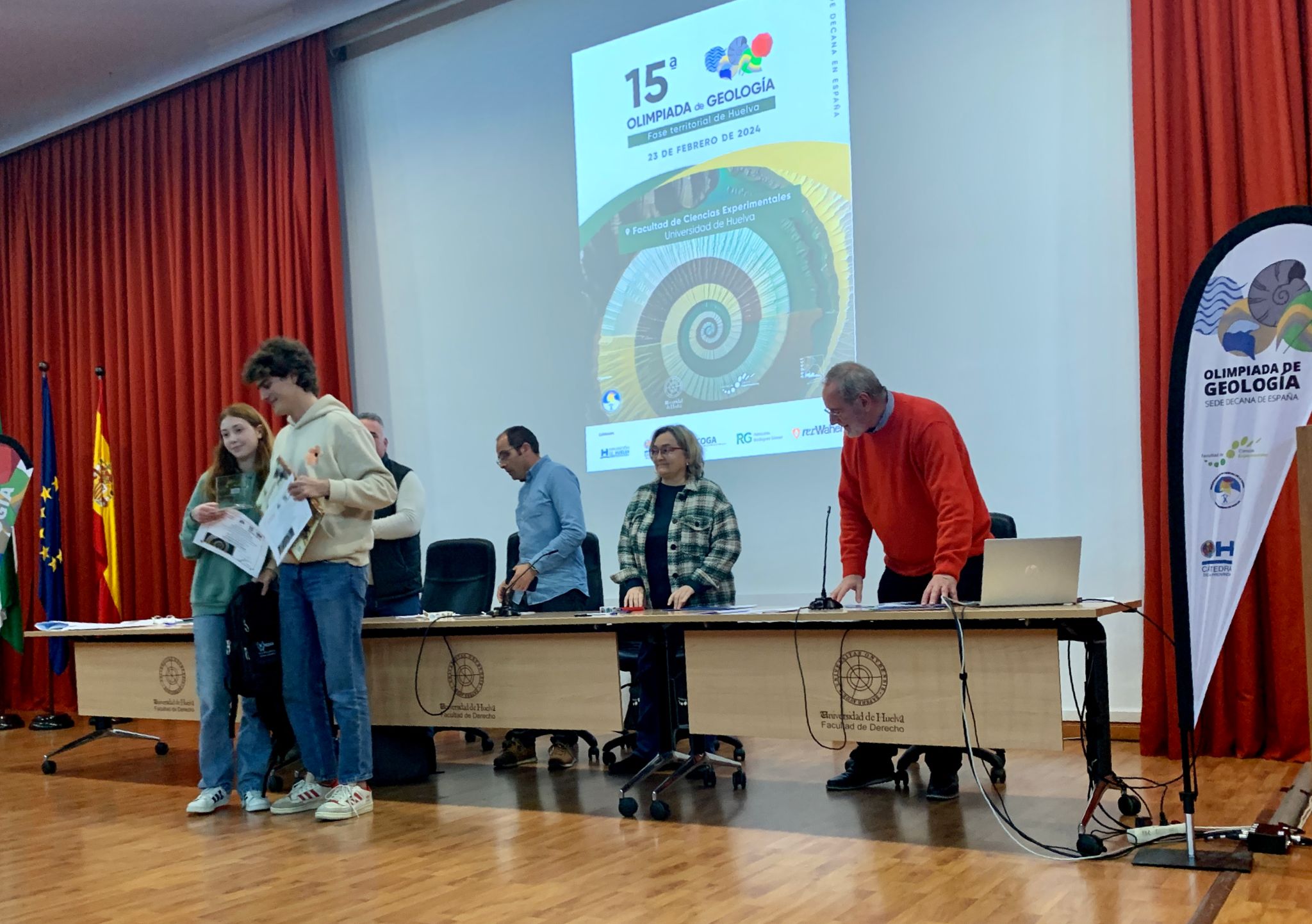 La Universidad de Huelva acoge la 15ª edición de la fase territorial de la Olimpiada de Geología