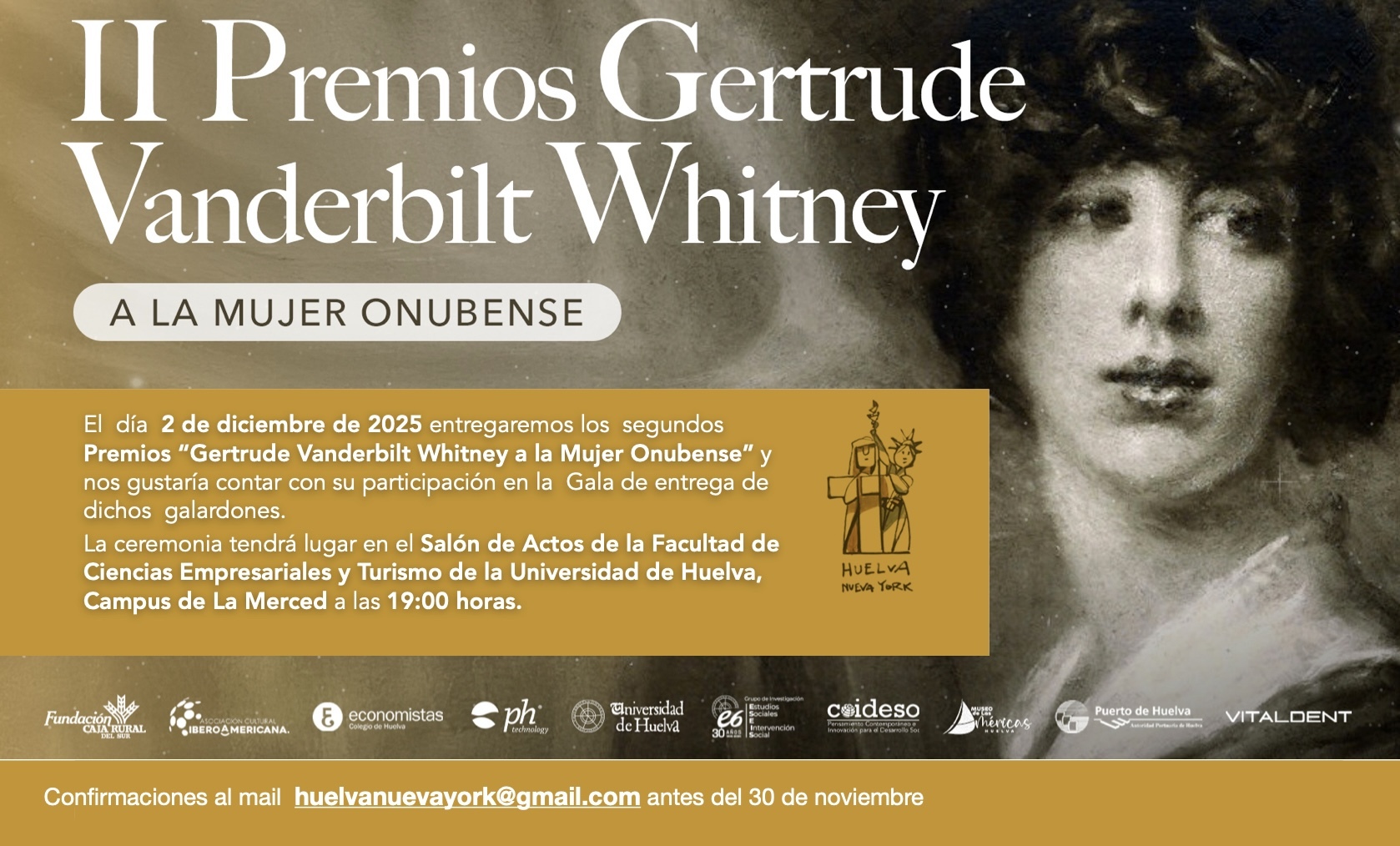 Invitación a II Premios Whitney