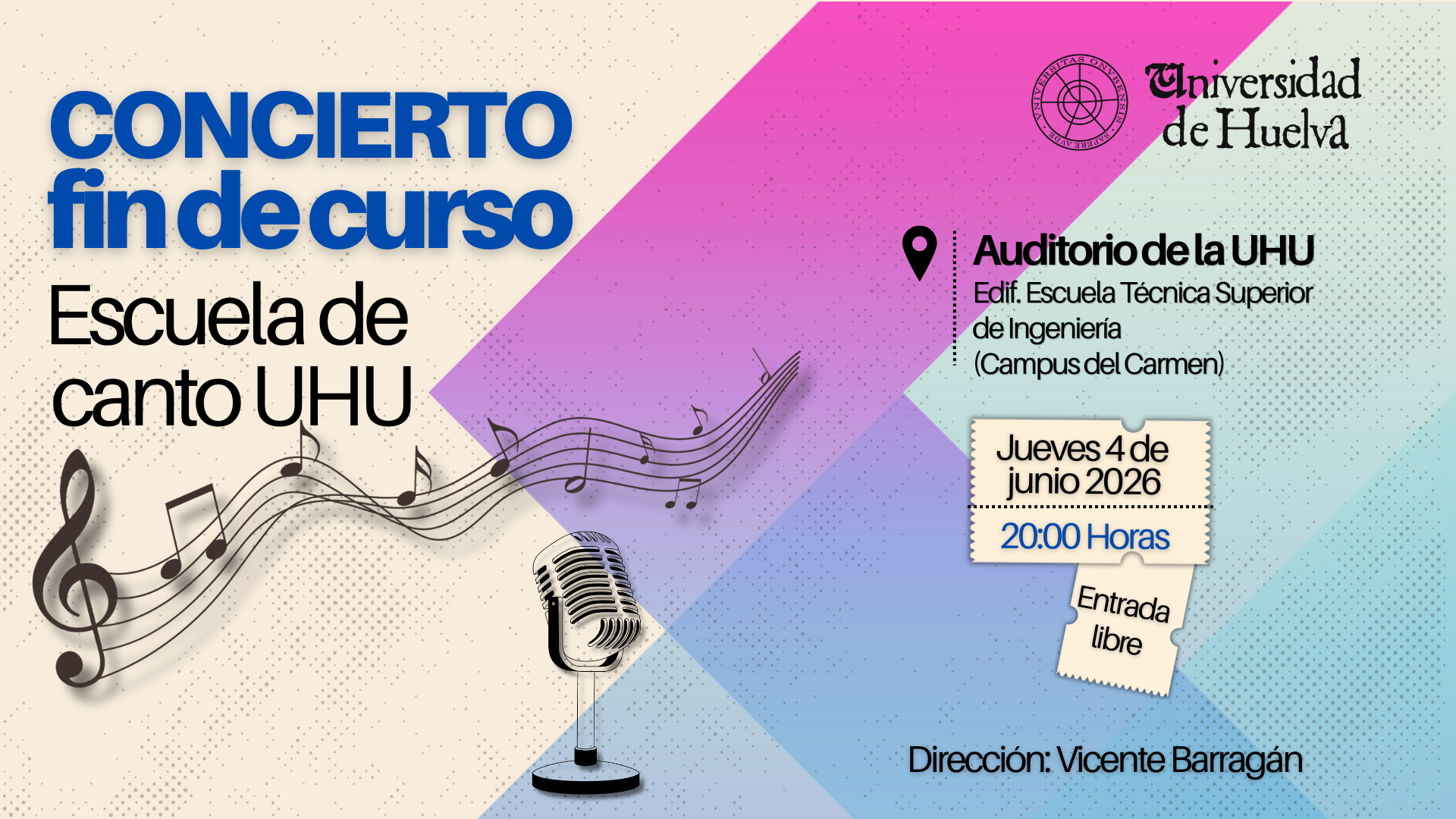 Concierto Escuela de canto 2026