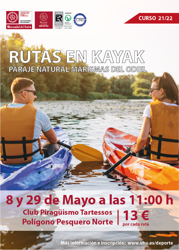 RUTA EN KAYAK (8 de mayo)