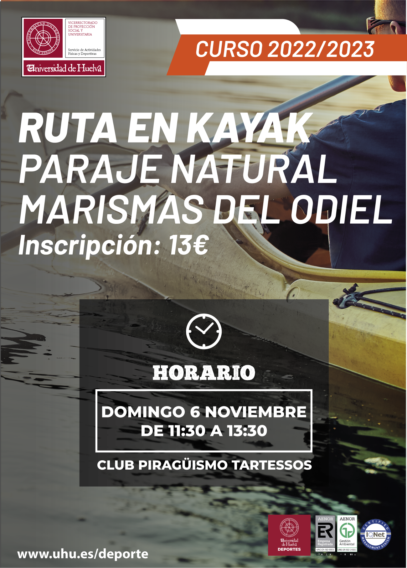 Ruta en kayak (6 noviembre)