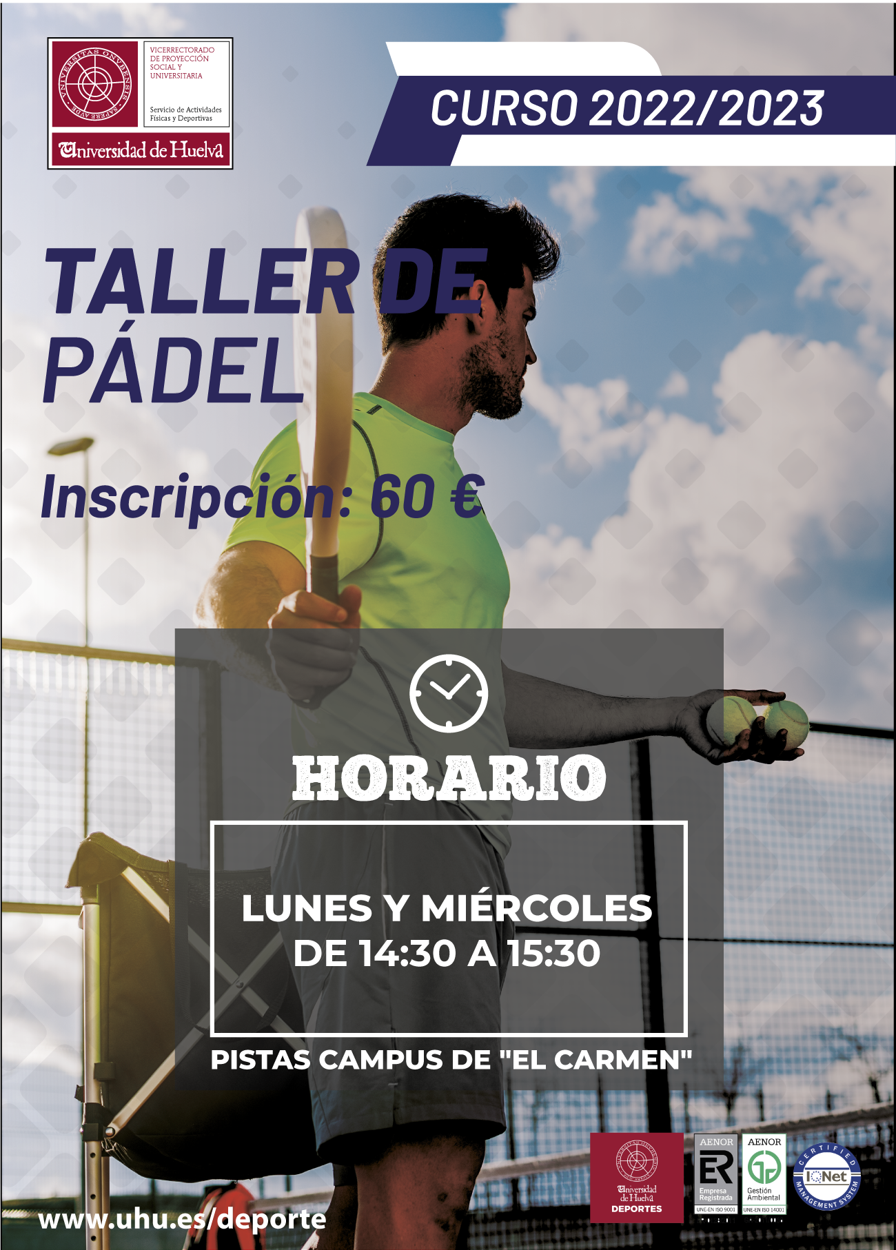 Pádel (lunes-miércoles)