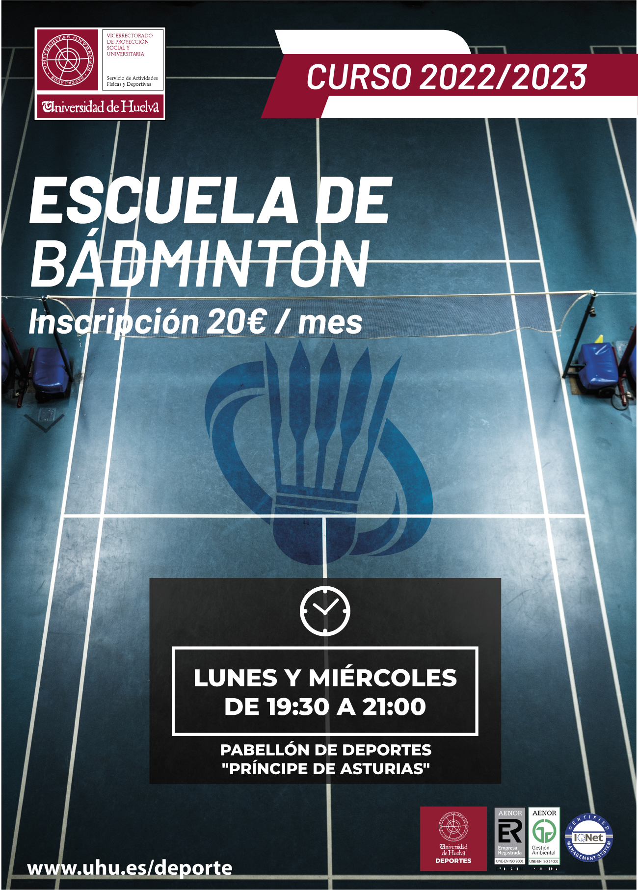 Bádminton (octubre-noviembre)