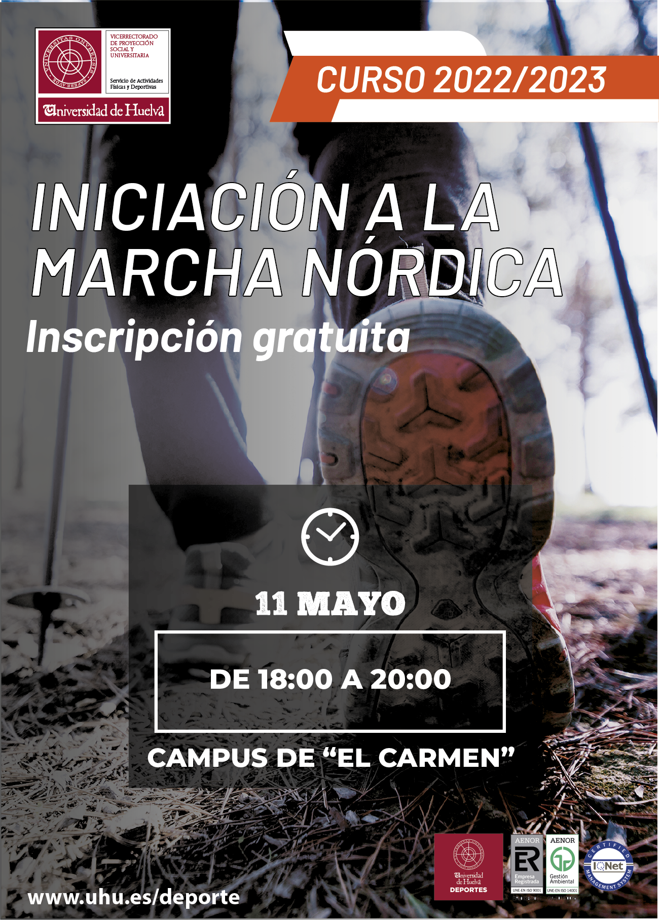 Iniciación a la marcha nórdica (2º cuat)