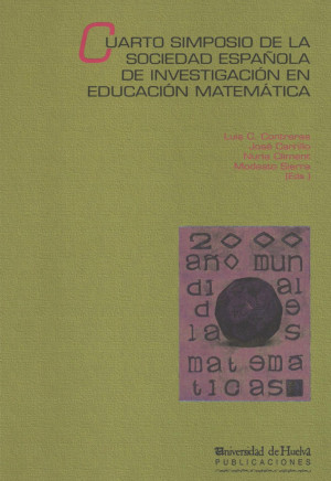 Imagen de portada de Cuarto simposio de la sociedad española de inventigacion en educacion matematica