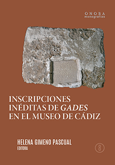 Portada de Inscripciones inéditas de Gades en el Museo de...