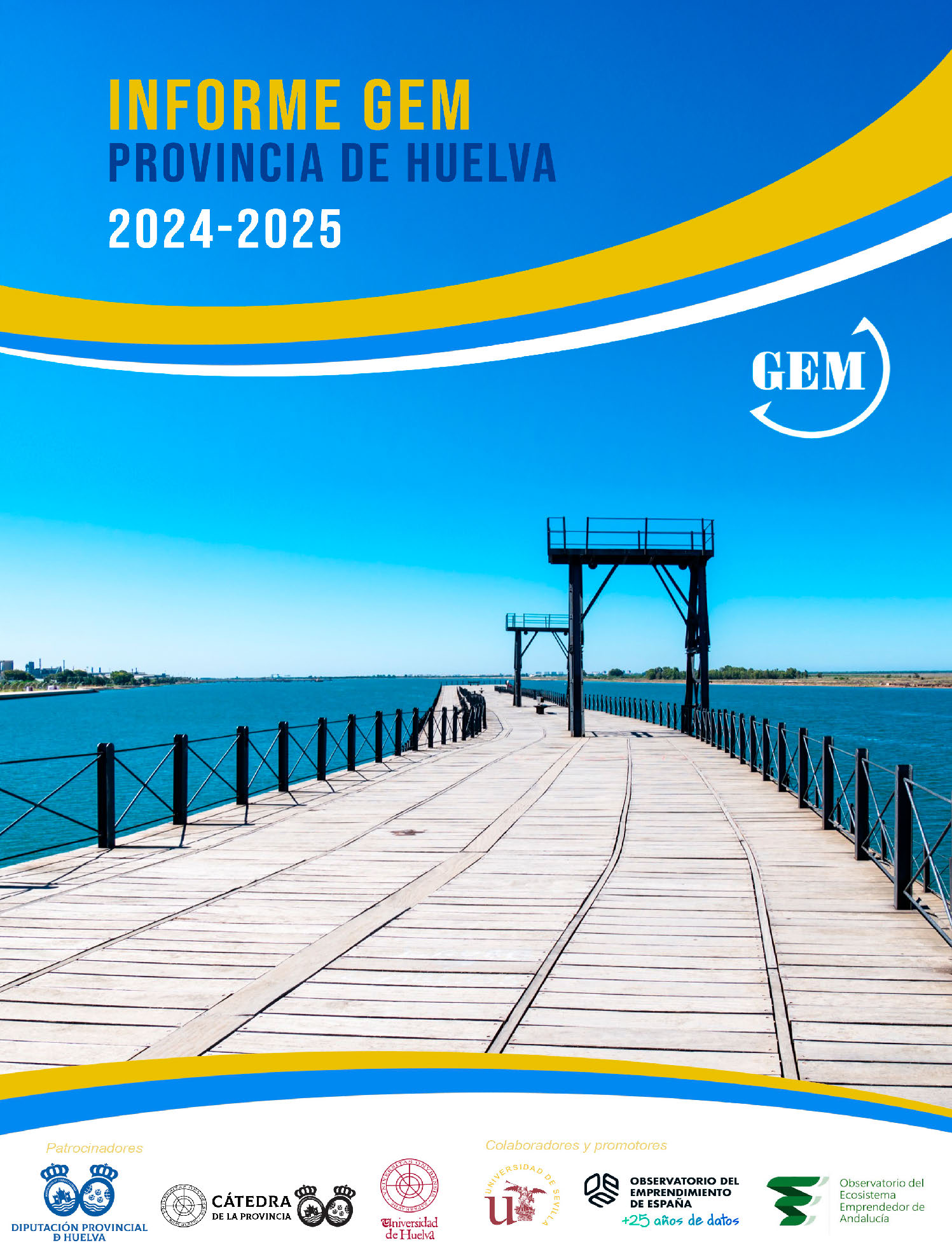 Portada de Informe GEM. Provincia de Huelva 2024-2025