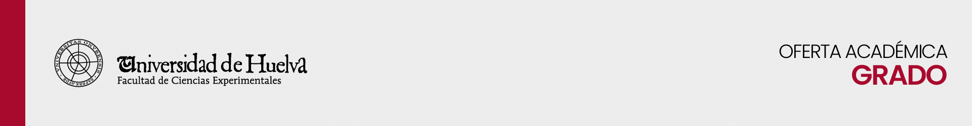 Facultad de Ciencias Experimentales