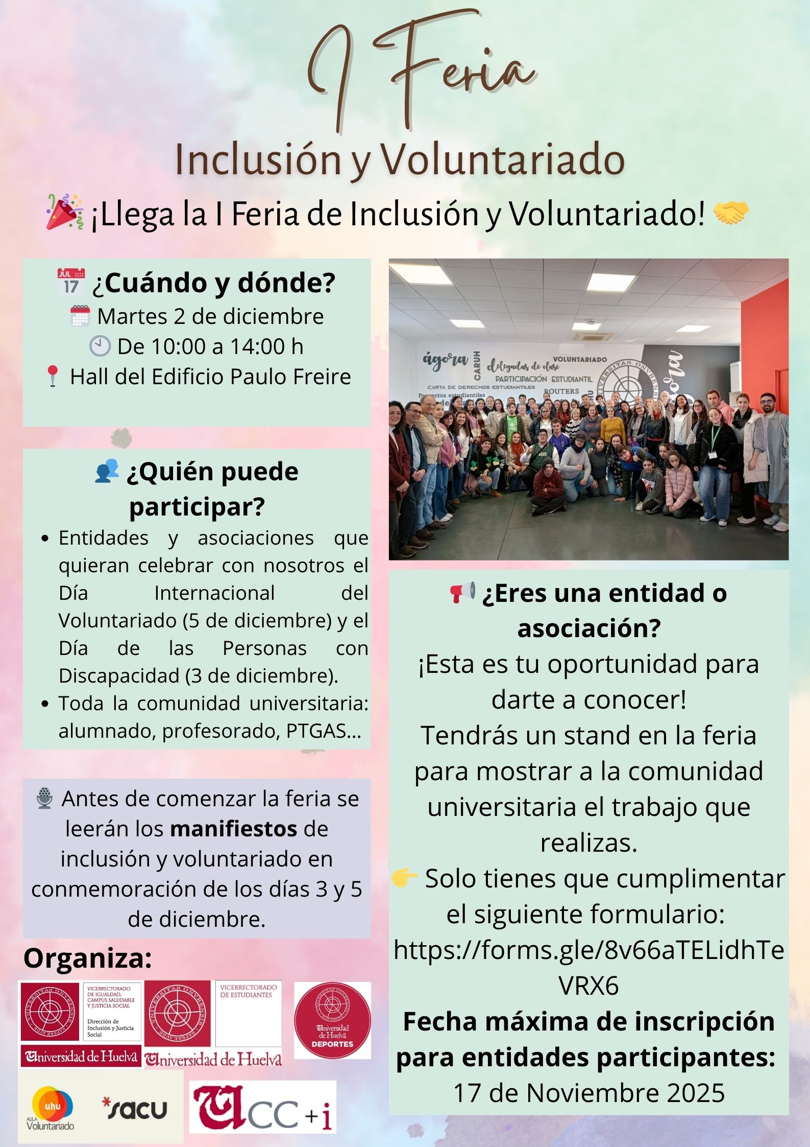 I Feria Inclusión y Voluntariado 2