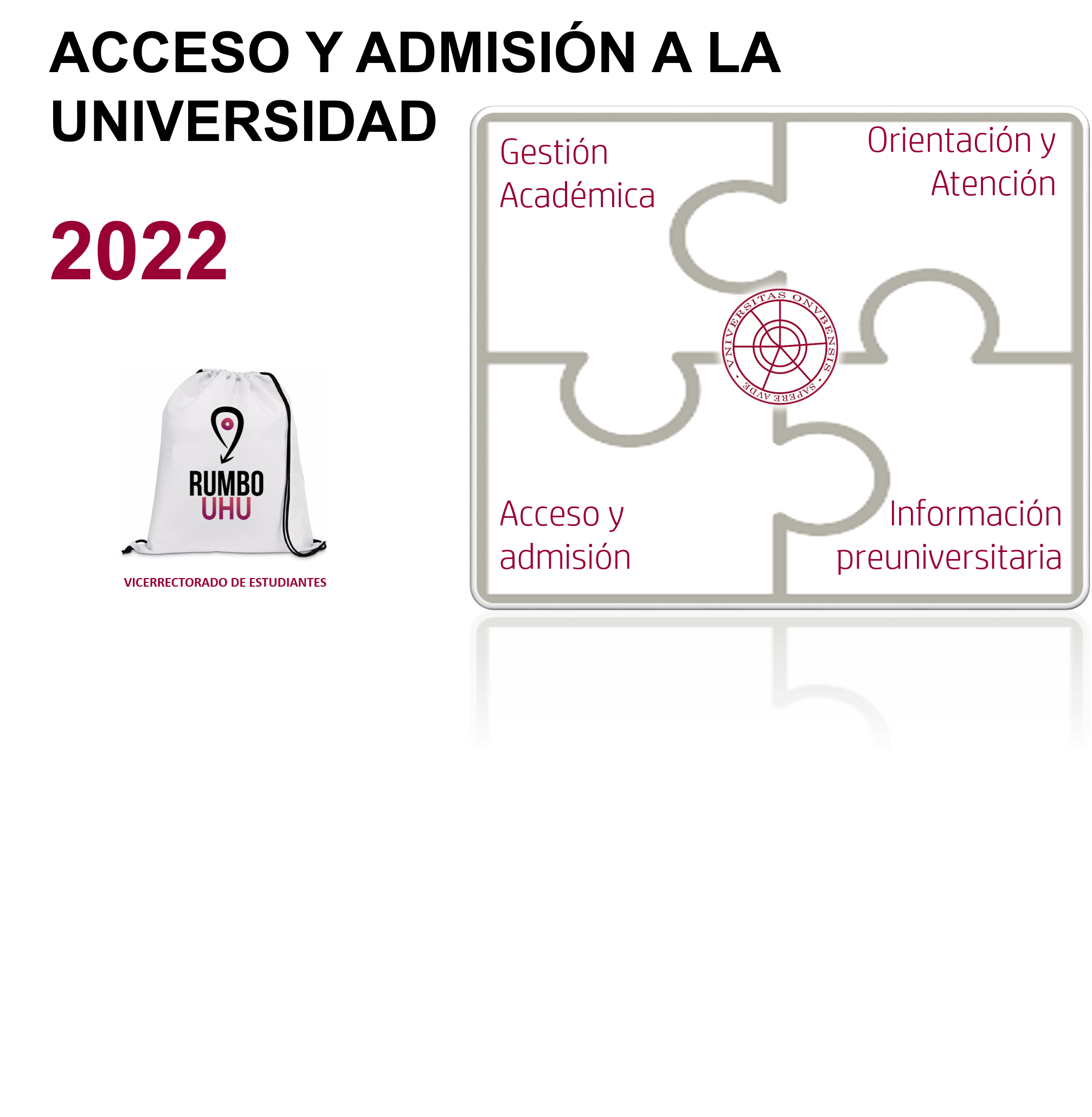 Sesiones informativas sobre acceso a la universidad