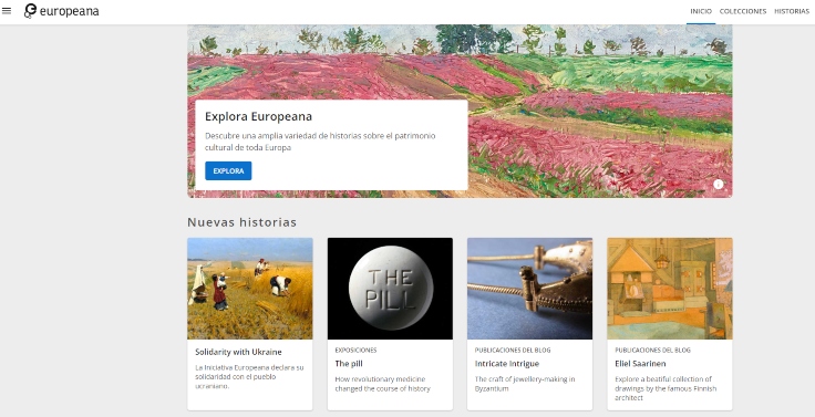 Europeana. Biblioteca Digital Europea