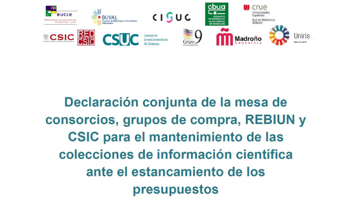 Declaración conjunta CBUA