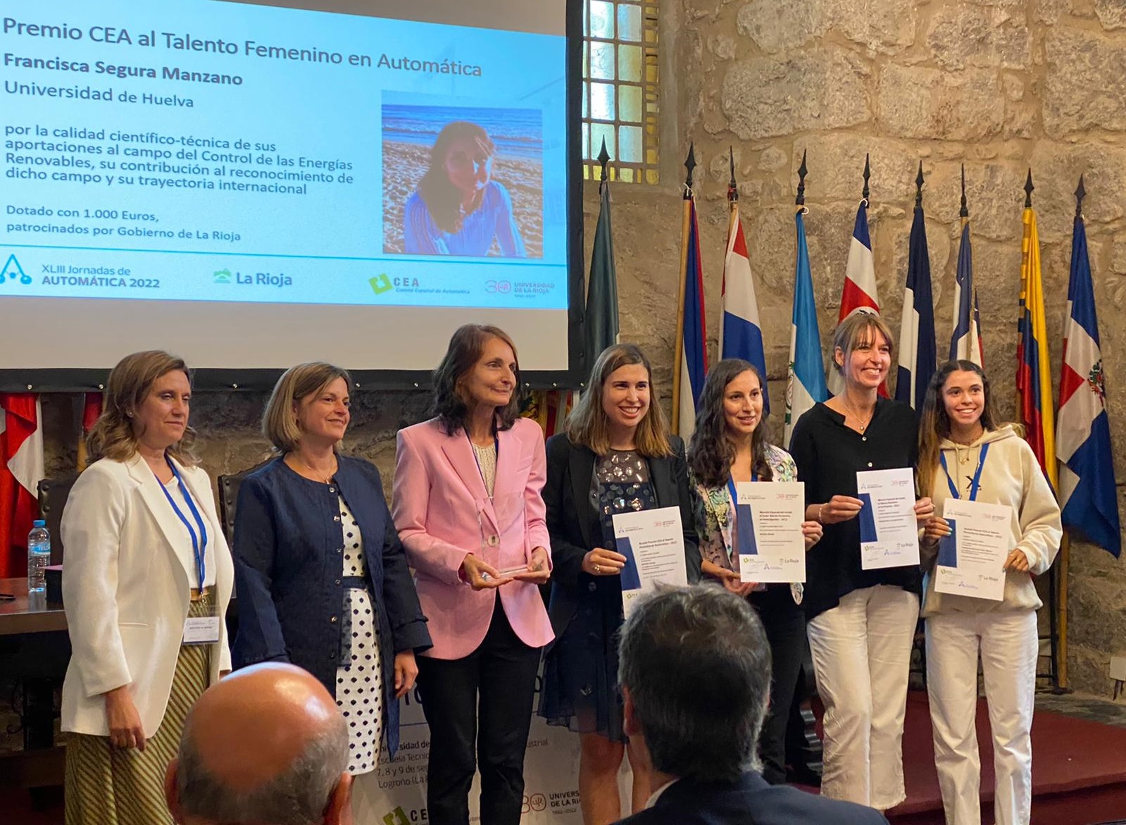 Acto de entrega de premios