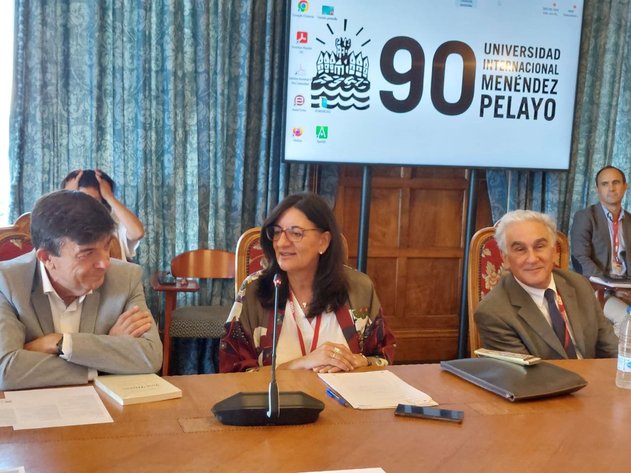 Maria Antonia Peña en la UIMP Santander