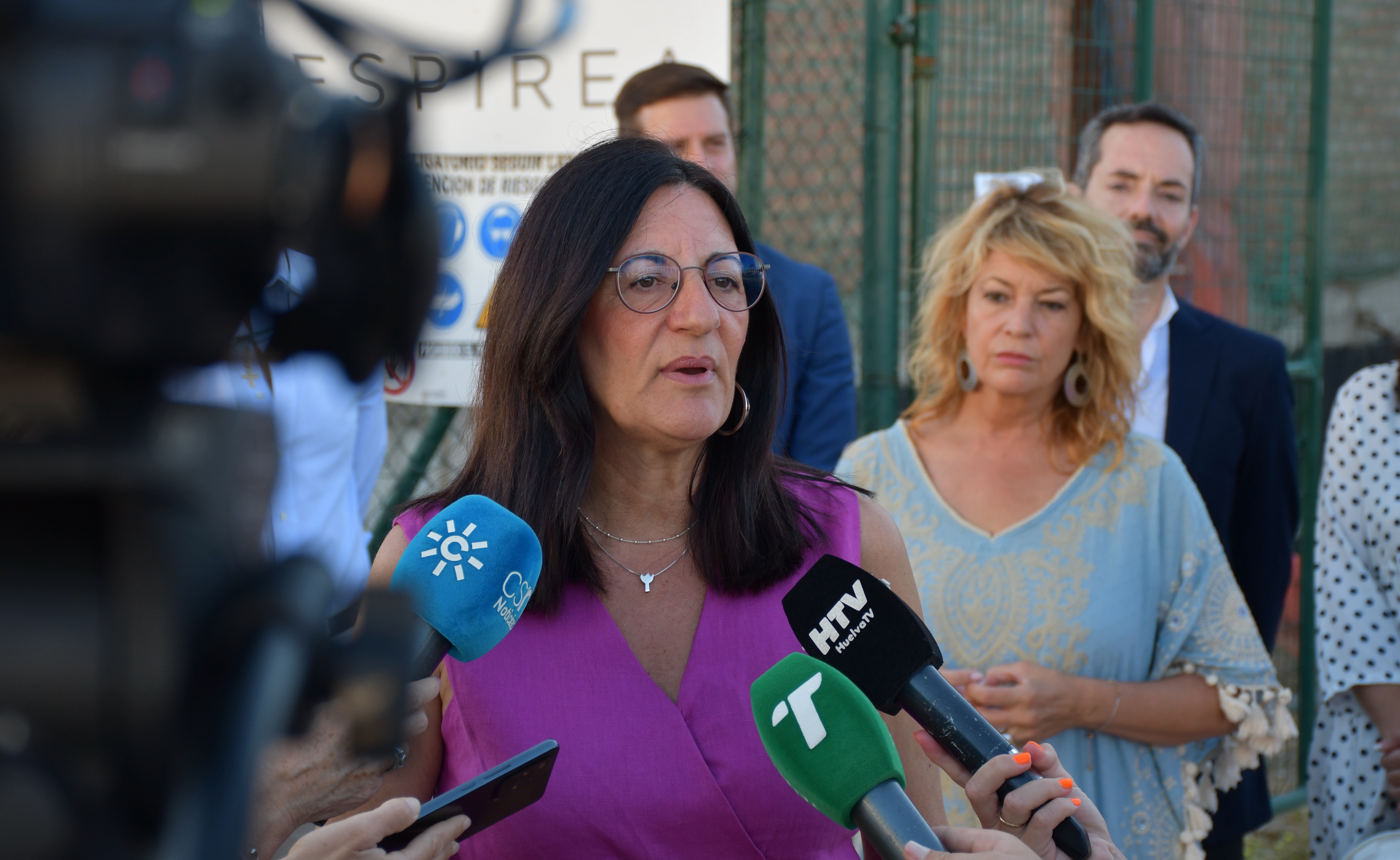 Imagen de archivo de la visita a la Residencia Universitaria