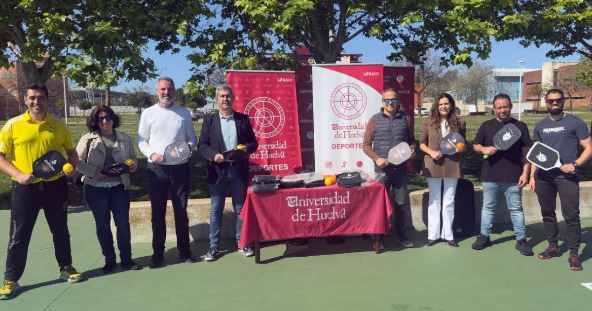 La UHU inaugura tres pistas de pickleball en el Campus de El Carmen