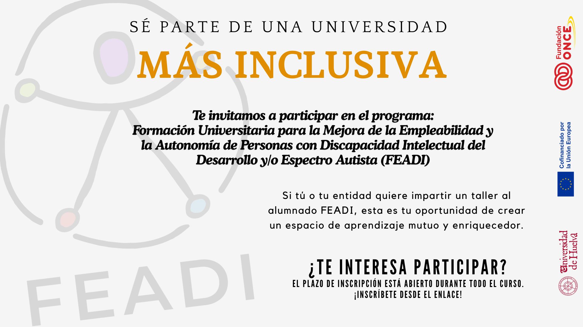 Mejora de la Empleabilidad y la Autonomía de Personas con Discapacidad Intelectual del Desarrollo y/o Espectro Autista (FEADI)