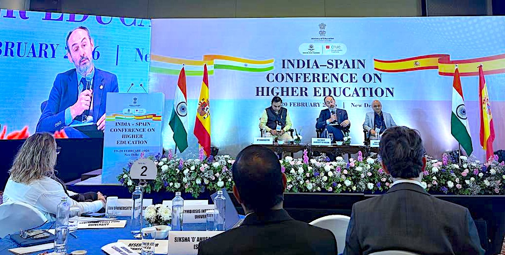 La Universidad de Huelva participa en la conferencia deEspaña sobre Educación Superior en Nueva Delhi
